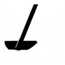 QLA Dissolution Paddles: 14.5" Paddle for V-Series, PTFE coated over 316 SS, Serialized