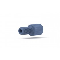 Upchurch: Flangeless Male Nut 1/16 Blue