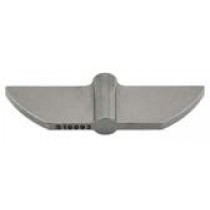 QLA Dissolution Paddles: Paddle Blade for Distek, Electropolished 316 SS, Serialized