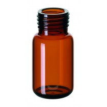 10ml Precision Thread Headspace-Vial, 46 x 22.5mm, amber glass, 1st hydrolytic class, rounded bottom (for MAGNETIC screw caps)