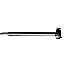 QLA Dissolution Basket Shafts: Spin ON/OFF Spring Clip Style Basket Shaft, 316 SS, Serialized