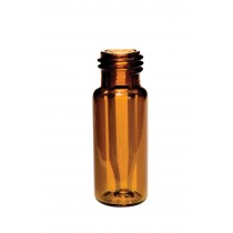 Short Thread Vial 9mm, 0.35ml (12x32mm) Fused Insert Amber