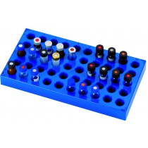 Discounted Vials and Caps: Vial Rack, Polypropylene, 12mm x