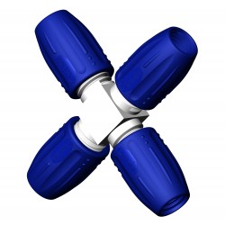 Adapters & Connectors: Connector, 4-way