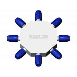 Adapters & Connectors: Connector, 8-way