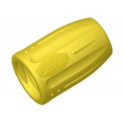 Coloured Cap for cap style unions and connectors (Yellow)