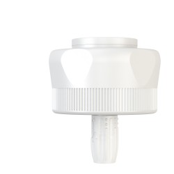 Diba Omnifit EZ: SolventPlus Fixed Endpiece, 25mm ID