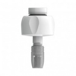 Omnifit Labware (Diba) Columns, Glass, Accessories: SOLVENTPLUS FIXED ENDPIECE, 35MM