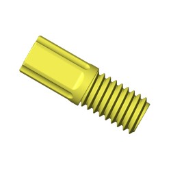 Inverted Cone Fitting Nut, 2.0-1/8