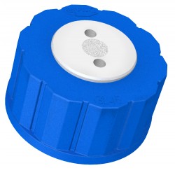Diba Labware: T-SERIES CAP, GL45, 2 PORTS, CHECK VALVE/FILTER