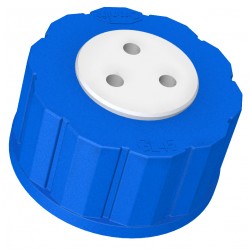 Diba Labware: T-SERIES CAP, GL45, 3 PORTS