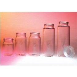 Snap Top Vial and Cap, 15ml (48 x 25mm)
