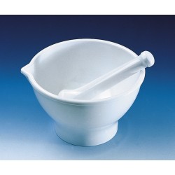 Brand: Mortar with pestle MF white