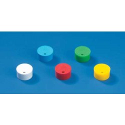 Brand: Tubes, Caps & Racks: Cap Insert for Cryovial Tubes PP IVD Blue
