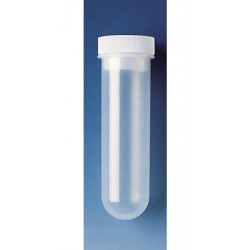 Brand: Tubes, Caps & Racks: Centrifuge tube, PP, cyl. 75 ml 35x100 mm w. rim without stopper