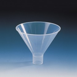 Brand: Powder funnel short, wide stem, PP