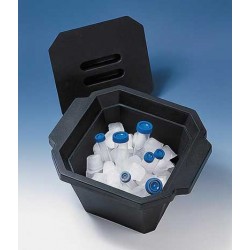 Brand: Tubes, Caps & Racks: Ice bucket with lid, PU-foam, stackable 4,5 l