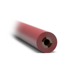 Tubing: Tubing, PEEKsilâ¢, Red,  1/32