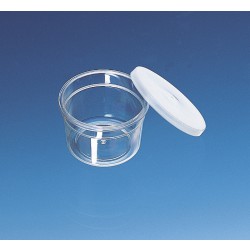 Brand: Jar, PS, with snap-on lid, PE-LD