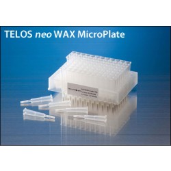 SPE MicroPlate 96-well Plates - u-elution: TELOS neo WAX MicroPlate: populated plate 5mg