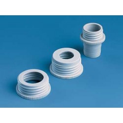 Brand: Dispensers / Burettes: Thread adapter f. Disp. and Dig.Bur. ETFE out.thread 32 mm f.bottle thread A 28 mm