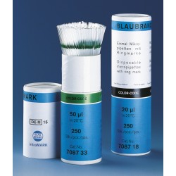 Brand: Pipettes: Micropipette BLAUBRAND IntraMark cert. IVD (with ring mark), mark at 50 µl