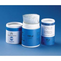 Brand: Pipettes: Micropipette BLAUBRAND IntraEND cert. IVD 100 Âµl, box of 250 pcs., price per box