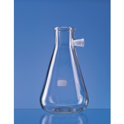 Brand: Filter flask, Boro 3.3 w. lateral