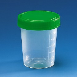 Brand: Urine beaker, PP, screw cap, IVD