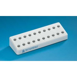 Brand: Tubes, Caps & Racks: Microtube Rack, PP for 20 Microcentrifuge Grey