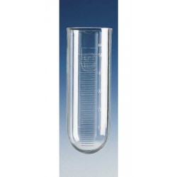 Brand: Tubes, Caps & Racks: Centrifuge tube, PC, round 100 ml dia.41 mm h.115 mm grad.subd.2 ml