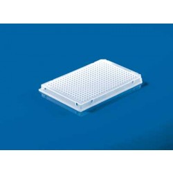 Brand: PCR Products: Plate, PCR 384-well PCR plate, white, for qPCR 0.03 ml full skirt elevated Wells