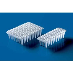 Brand: PCR Products: Plate, PCR 48 well Plate, white, for qPCR 0.2 ml, no skirt elevated wells for qPCR