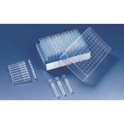Brand 8 strip tubes, non-sterile, 120 pcs.