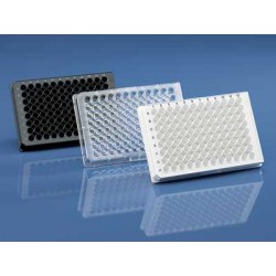 Microplate:  PureGradeS 96 Well PS, Std transparent  Flat well 350ul, Sterile