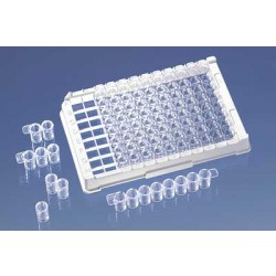Brand: Microplates: Strip micropl.w.grid 96-well(12 str.xF8) PS, transparent  350 µl PureGrade MB