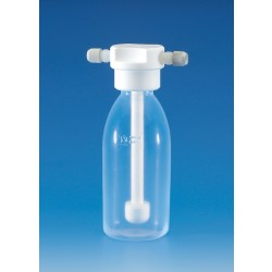 Brand: PTFE washbottle head with frit f.