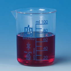Brand: Beaker, low form, PMP 500 ml : 50