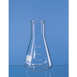 Brand: Erlenmeyer flask, wide neck, Boro