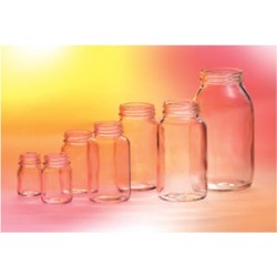 Powder Jar 250ml + Black Bakerlite Cap