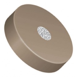 Filters & Frits: Stainless Steel Frit in PEEK Ring, Natural/Natural, 2µm, 0.062 Frit OD, 0.250 Ring OD