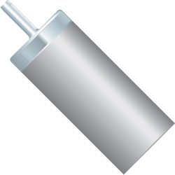 Filters & Frits: Inlet Solvent Filter, with Stem, 10Âµm, 1/16