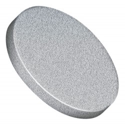 Filters & Frits: Stainless Steel Frit, Natural, 2µm, 0.750 (1.91cm) Frit OD,MOQ25