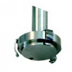 QLA Dissolution Basket Shafts: 14Â½' Spring Clip Style Basket Shaft for V-Series, 316 SS, Serialized