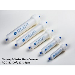 Agela: Claricep C-Series Flash Column, AQ C18, 100Ã, 20 - 35Âµm, 40g