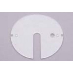 QLA Dissolution Vessel Covers: Clear Cover with Paddle Slot for VanKel EaseAlign Bracket