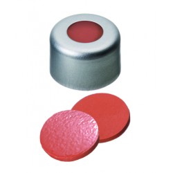 Vials, Caps and Closures: Crimp Cap 8mm, Rubber/PTFE Septa
