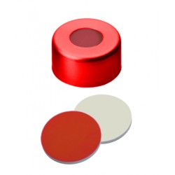 Discounted Vials and Caps: Crimp Cap 11mm, Red, Red