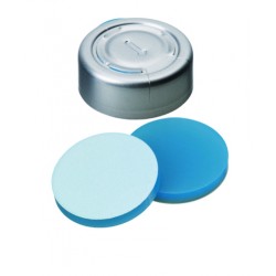 Vials, Caps and Closures: Crimp Cap, 20mm, Silicone/PTFE