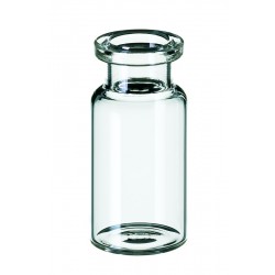 Crimp Vial Headspace 20mm, 10ml (46x23mm), Compatible with Agilent